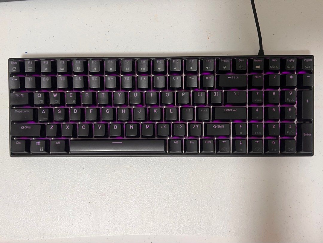 RK100 ROYAL KLUDGE MECHANICAL KEYBOARD 100% KEYS (Category: Computer Keyboard) located in Marikina City. Submitted by adorablekim (Listing ID 1456799089, Image 2). Description: ✅no issue and in good condition ✅bluetooth ✅original wired ✅all keys are working ❌lost usb dongle ❌no box RFS: will purchase new keyboard FIXED PRICE❗️ .