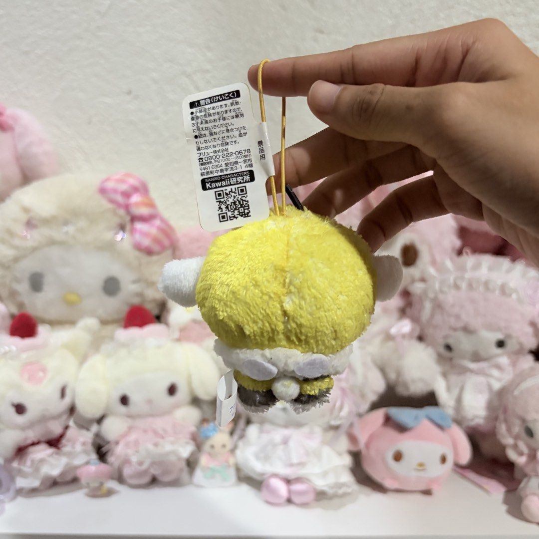 Sanrio Cinnamoroll Bee Charm Plush Toy (Category: Plushies & Soft Toys) located in Manila. Submitted by bbwoniee_ (Listing ID 1456796214, Image 2). Description: 🧸✨ welcome • missing one pompom 📦 mode of delivery → j&t, flash, lalamove, and sco 💳 mode of payment → gcash 📝 important notes → mine now, pay now → items are cross-posted → prices & availability may change → once shipped, seller is not liable for loss or courier delays → no rush repl