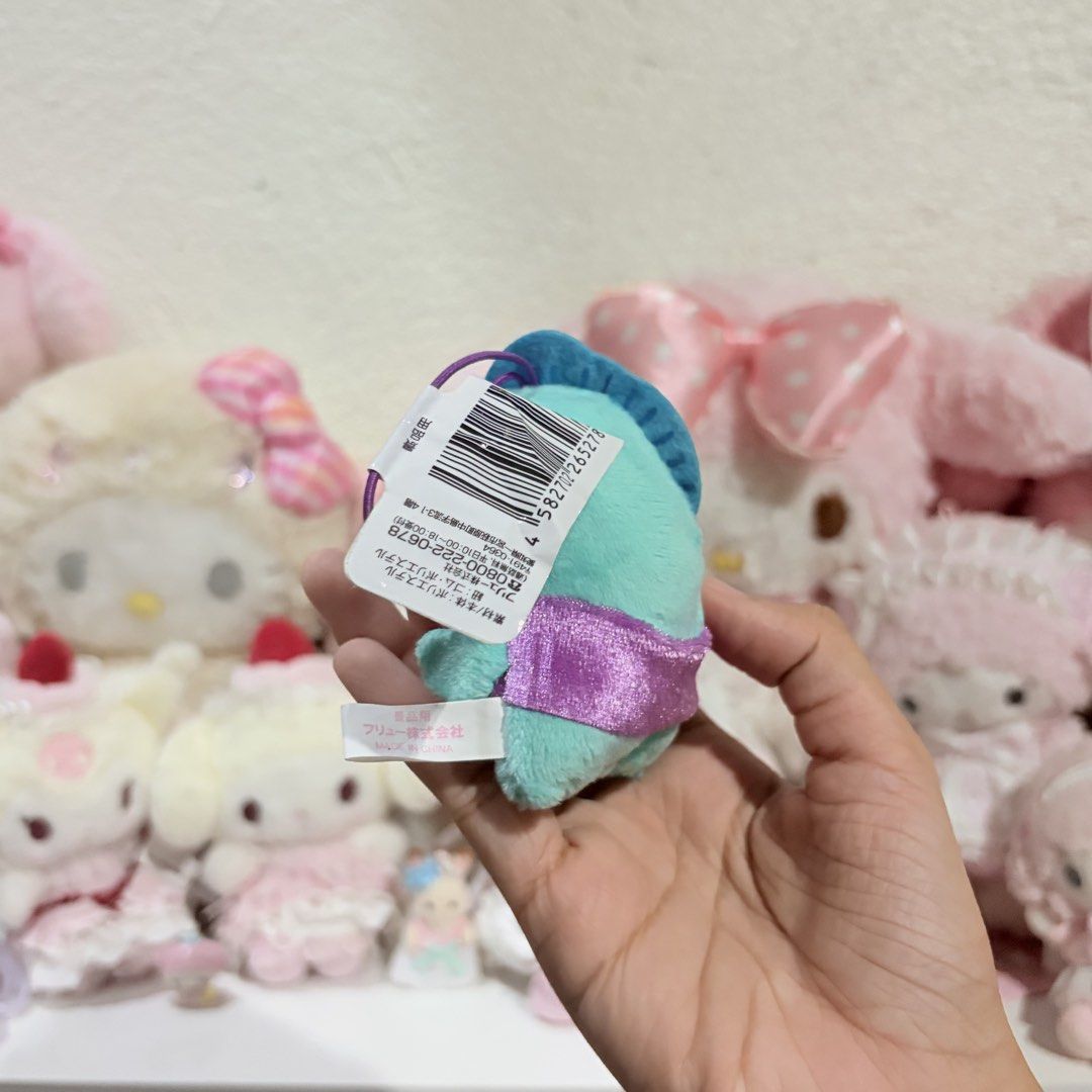 Sanrio Hangyodon Charm (Category: Character Goods) located in Manila. Submitted by bbwoniee_ (Listing ID 1456797390, Image 2). Description: 🧸✨ welcome 📦 mode of delivery → j&t, flash, lalamove, and sco 💳 mode of payment → gcash 📝 important notes → mine now, pay now → items are cross-posted → prices & availability may change → once shipped, seller is not liable for loss or courier delays → no rush replies / shipping 🛍️✨💕 shop rules → no retu