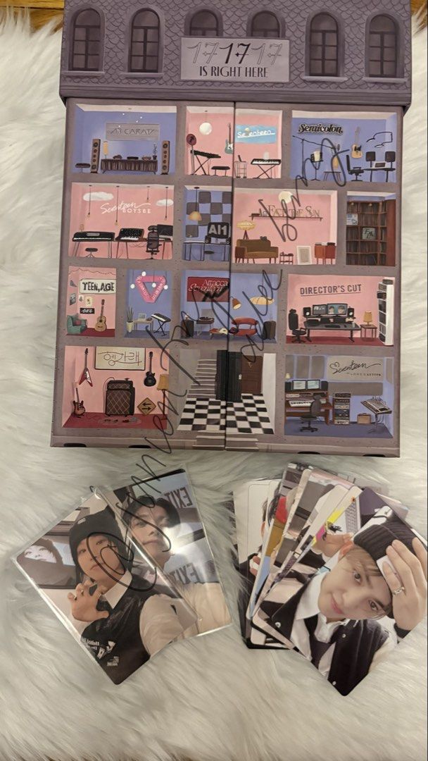 SEVENTEEN 17 IS RIGHT HERE ALBUM (Hear) (Category: K-Wave Merchandise) located in Quezon City. Submitted by junventory (Listing ID 1456892772, Image 1). Description: .