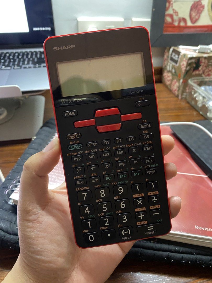 Sharp Scientific Calculator (Category: Office & Business Technology) located in Cabanatuan. Submitted by andifinds (Listing ID 1456880358, Image 1). Description: No box included, has marks and scratches but working well with no issues. message me if interested :) .