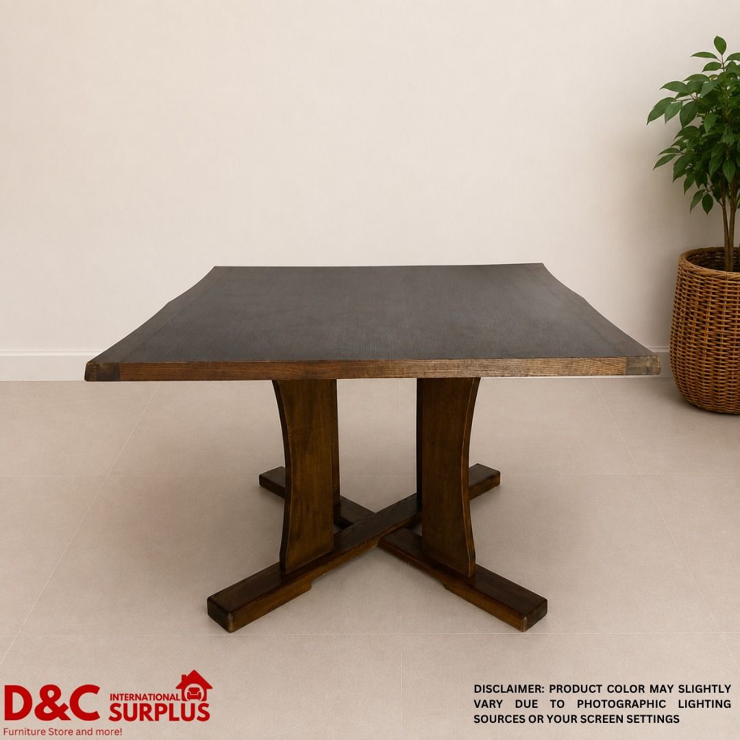 Solid Wood Dining Table Japan Surplus (Category: Tables & Sets) located in Caloocan City. Submitted by dcintsurplus (Listing ID 1456855053, Image 3). Description: Solid Wood Dining Table P4,900 📏 DIMENSIONS: • Length: 110 cm • Width: 110 cm • Height: 68.5 cm 📋 PRODUCT DETAILS: • Model: DT YAMATO 2 LD 110 • Solid Wood • Japan surplus item • Original product label & inspection seal intact ⚠️ Please note: This is a surplus/pre-owned item. Expect s