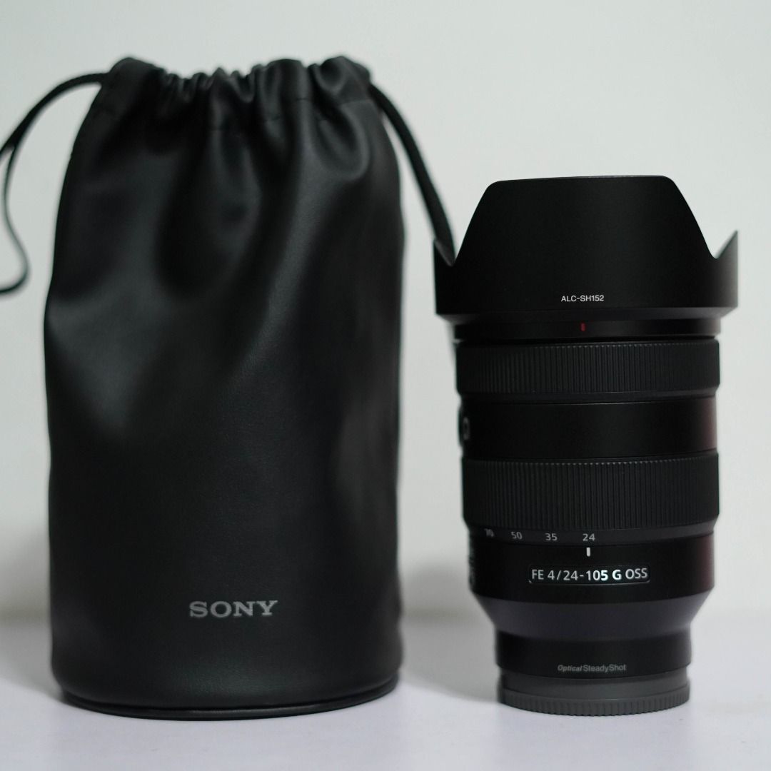 Sony 24-105mm f4 G OSS (Category: Lens & Kits) located in Malabon City. Submitted by camcart (Listing ID 1456806435, Image 1). Description: For Sale ◈ Sony 24-105 f4 G OSS Open for trades to Sony Body or Lenses only ➠ Inclusions: - Sony Front and Rear cap - Sony Lens Pouch ✅ Physical Condition: 9.5/10 (Good Condition) ✅ Functionality : 10/10 (All Working) 💵 Price: 37,500 pesos only 🚛 Mode of Transaction: ◉ Pick up - Malabon City ◉ Meet up - Rob