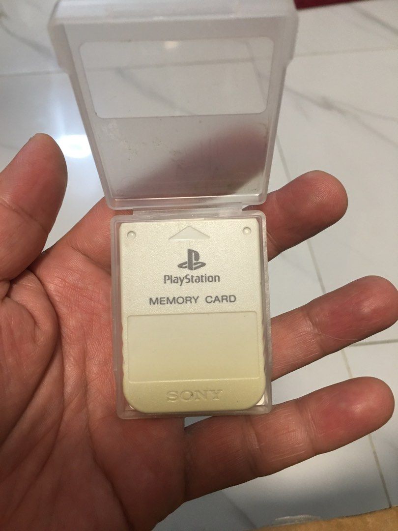 Sony PlayStation 1 Memory Card SCPH-1020 15 Block (Category: PlayStation) located in Pasay City. Submitted by gilbertso62551 (Listing ID 1456874080, Image 2). Description: - Original Sony PlayStation 1 Memory Card - Model: SCPH-1020 - Storage: 15 Blocks - Origin: Made in Japan - Includes original protective case - Not Tested - As is,Where is.