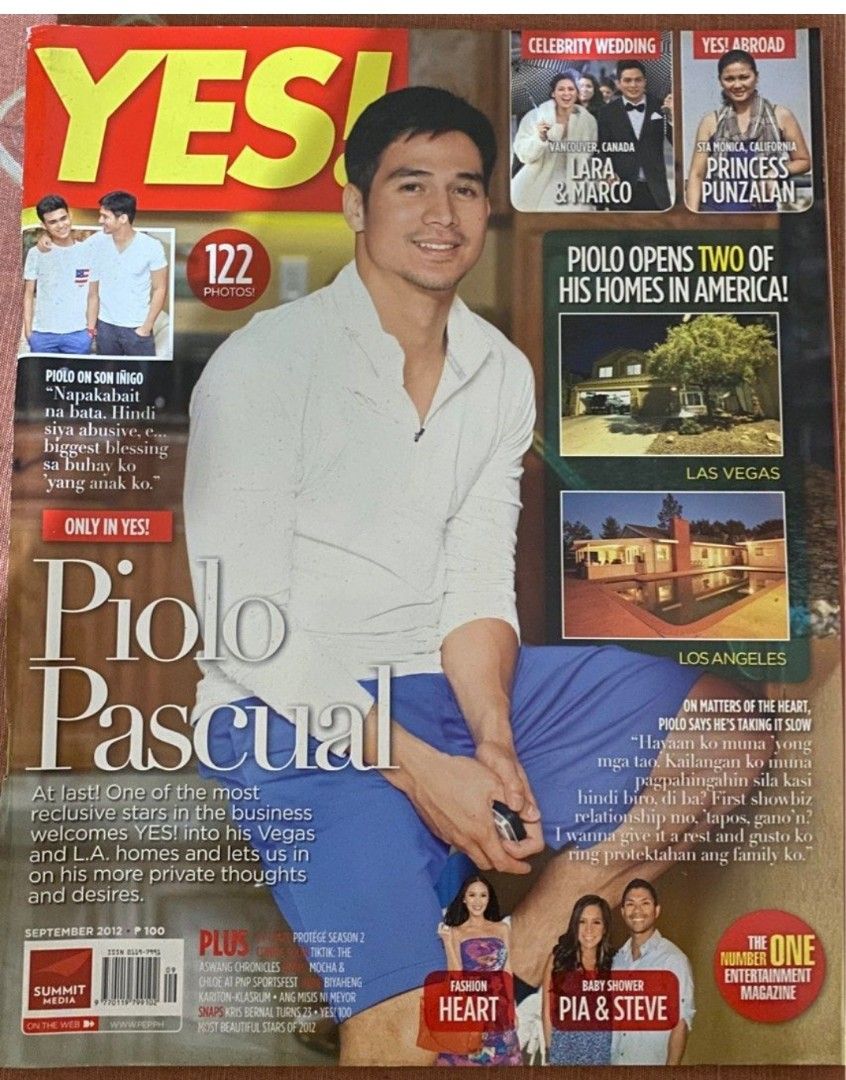 StarStudio & Yes Magazine for Sale!!! (Category: Magazines) located in Manila. Submitted by 444bar (Listing ID 1456798710, Image 3). Description: - Two StarStudio magazines for sale. - January 2014 issue: Features Piolo Pascual, Melai & Jason. - January 2017 issue: Features a Papa P. cover story. - Ideal for collectors and fans of Filipino celebrities. - Great for keeping up with celebrity lifestyles. Yes Magazine Sept 2012 for Sale! Fixed Price!