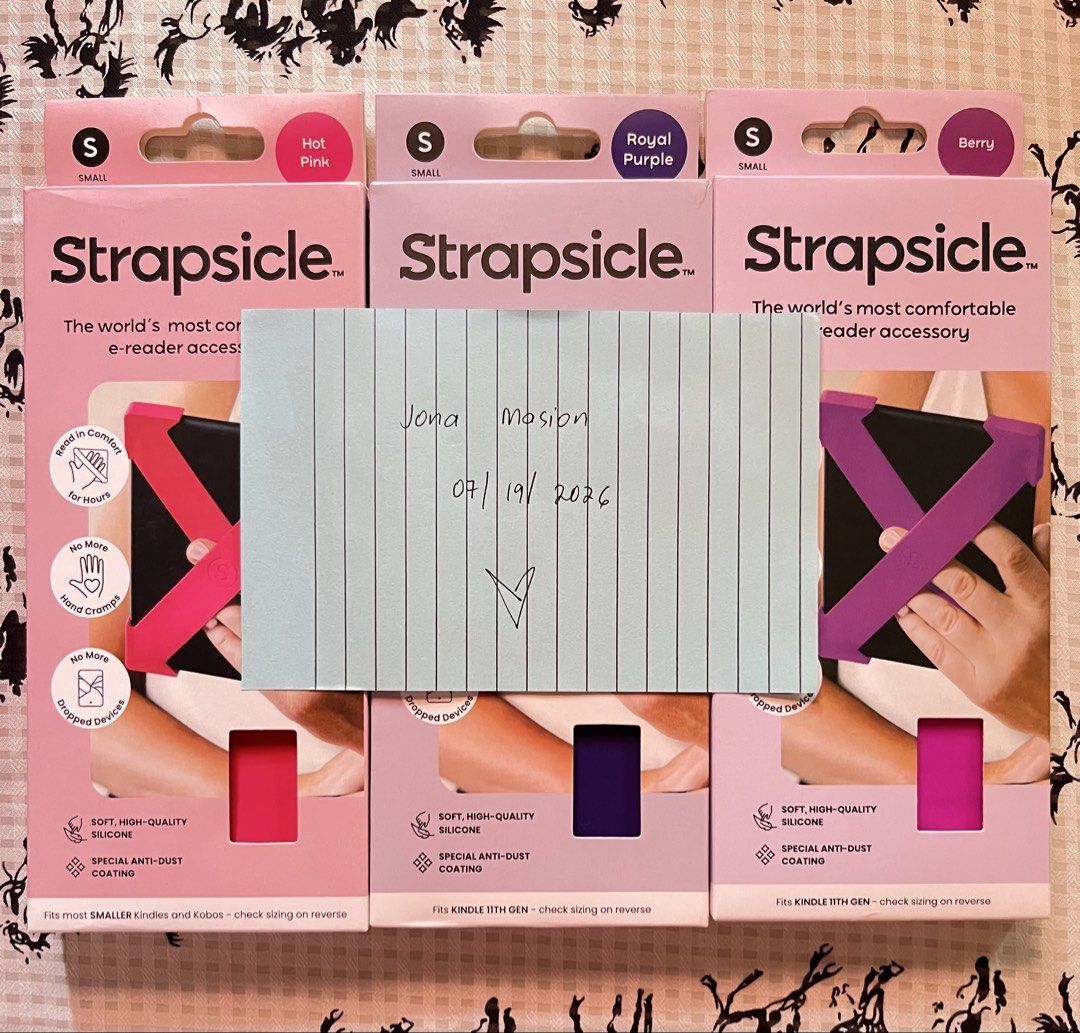 Strapsicle Straps (Category: Cases & Sleeves) located in Meycauayan. Submitted by jdcmcollection (Listing ID 1456857796, Image 3). Description: Strapsicle Straps Medium and Small size. RFS: Seller MOD: Lalamove and J&T MOP: Bank Transfer Location: Meycauayan Bulacan.