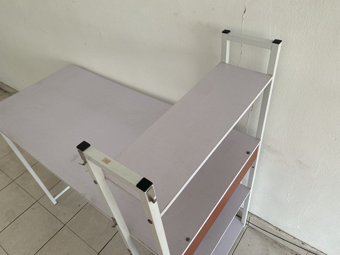 Study Table (Category: Tables & Sets) located in Batu Pahat. Submitted by aremin2912 (Listing ID 1456848187, Image 3). Description: Finished my study here and will be back to hometown. Urgently selling with a free chair.