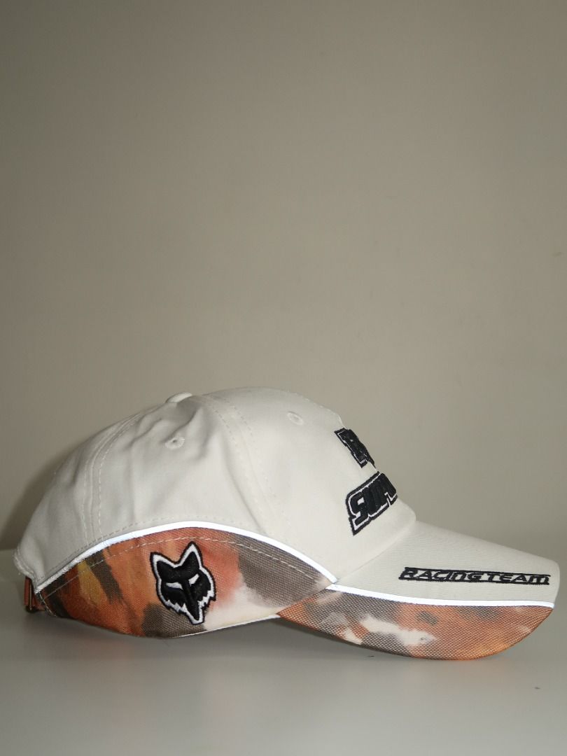 Supreme x Fox Racing 6 Panel Cap (Category: Caps & Hats) located in Pasay City. Submitted by andrei111 (Listing ID 1456817292, Image 3). Description: ‼️SELLING‼️ - Adjustable size - retroreflective material - Unisex - One size fits all - 1 stock each - Limited stocks only .