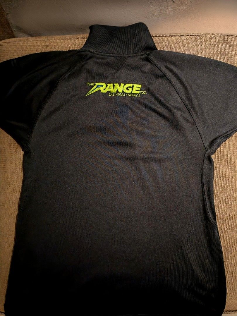 Tactical poloshirt small medium black color Drifit and thick (Category: Activewear) located in Quezon City. Submitted by bautistaro87090 (Listing ID 1456943720, Image 2). Description: Tactical Poloshirt Small Medium thick and Drifit solid nito.
