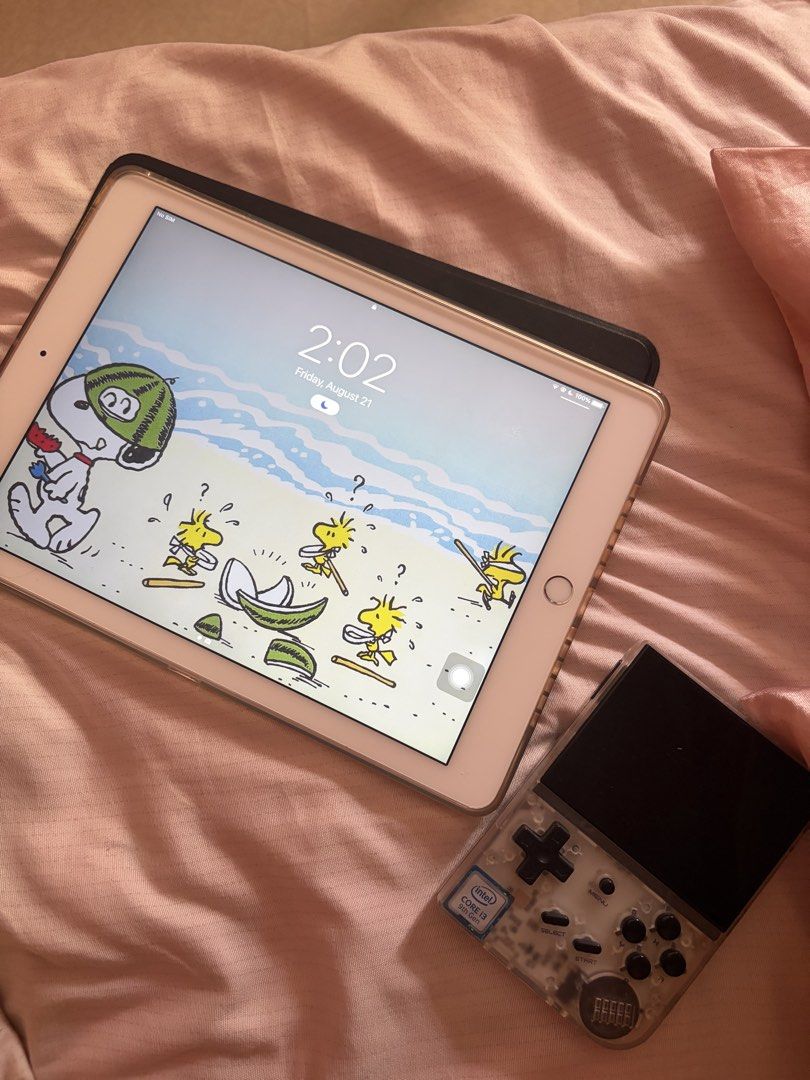 TAKE ALL iPad Air 2 and Gameboy (Category: iPad) located in Pasig City. Submitted by seleneaki (Listing ID 1456828547, Image 1). Description: - Silver iPad Air 2 - 128GB Storage - Wi-Fi + Cellular - Running iPadOS 15.8.4 - Comes with a black case - lady-owned. Still runs smoothly - Ideal for light browsing, games, and apps - Gameboy Anbernic RG35XX i3 9th gen with 128gb preloaded games.