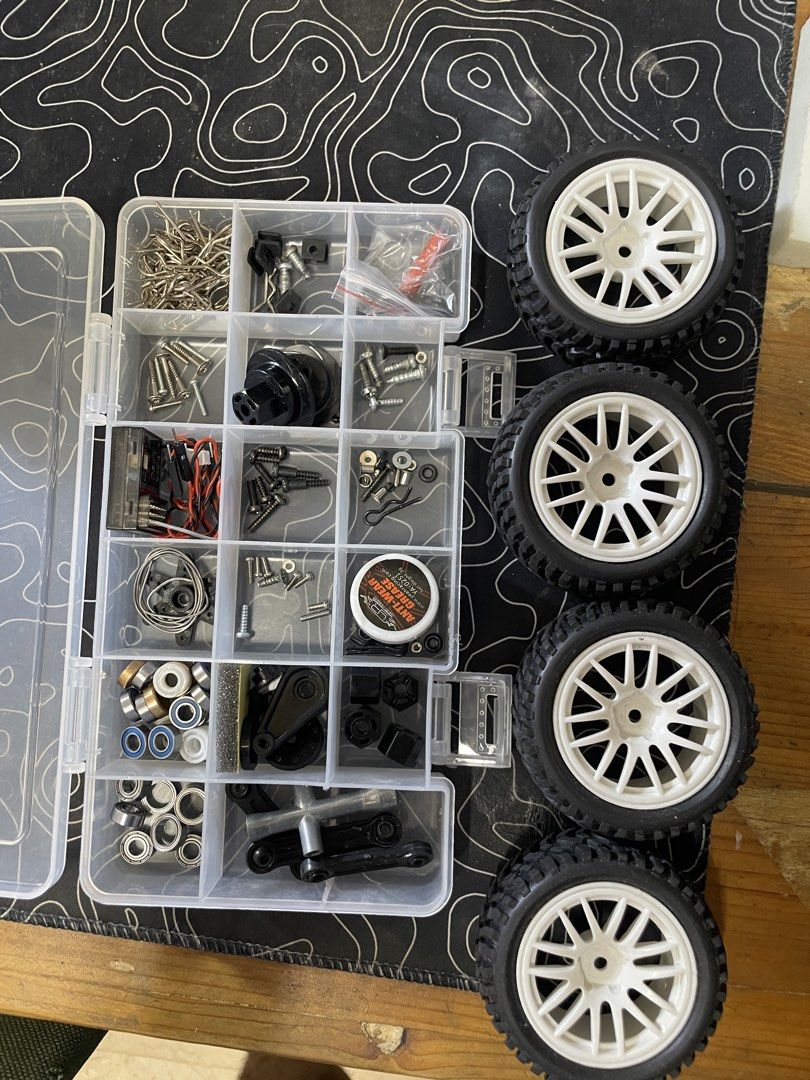 Tamiya TT-02 Toyota Yaris (Category: Remote Control Toys) located in Quezon City. Submitted by budoy15 (Listing ID 1456814298, Image 2). Description: Selling my built Tamiya TT-02 Toyota Yaris 1/10 4WD RC car. Smooth drivetrain, built with essential durability upgrades, and ready to run—just add your own battery and charger. Electronics: ESC: HobbyWing QuicRun 1060 Brushed (60A, 2-3S LiPo / NiMH ready) Servo: JX PDI-4409MG Low Profile Digital Hig