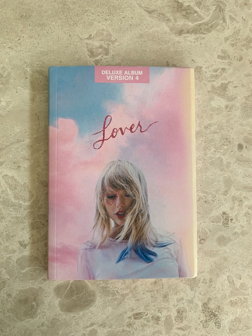 Taylor Swift Lover Deluxe Album Version 4 CD (Category: CDs & DVDs) located in Makati City. Submitted by shopwithmeraki_ (Listing ID 1456807758, Image 2). Description: Decluttering 📍 Location: Makati City • Item: Lover Deluxe Album • Variant: Version 4 • Condition: Fair (Unsealed, with minimal dent); Including poster and CD • Selling price: ₱1,000 • *Payment first*; Payment methods: GCash / Maribank / Maya / GoTyme / QRPH / Bank Transfer • Deliv
