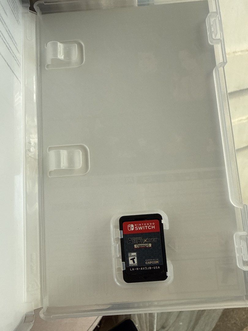 The Great Ace Attorney Chronicles Nintendo Switch (Category: Nintendo) located in Mandaluyong City. Submitted by pochvlv (Listing ID 1456789777, Image 3). Description: - Relive the epic saga of Ryunosuke Naruhodo across two full games. - Features both The Great Ace Attorney: Adventures and The Great Ace Attorney 2: Resolve. - Immerse yourself with English audio and stunning enhanced graphics. - Explore bonus content: Art Gallery and Music Auditor