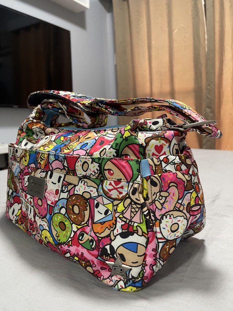 Tokidoki X Ju-ju-be (Category: Cross-body Bags) located in Pasay City. Submitted by racmanila (Listing ID 1456827413, Image 1). Description: This is an authentic tokidoki × Ju-Ju-Be bag — a popular collaboration between the Italian-Japanese inspired fashion brand tokidoki and the premium bag/all purpose bag maker Ju-Ju-Be. Bought in Singapore. Condition 10/10.