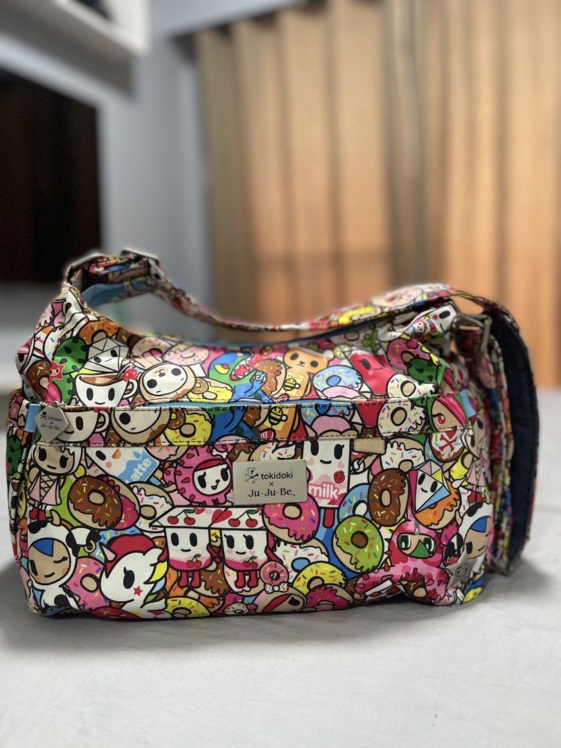 Tokidoki X Ju-ju-be (Category: Cross-body Bags) located in Pasay City. Submitted by racmanila (Listing ID 1456827413, Image 2). Description: This is an authentic tokidoki × Ju-Ju-Be bag — a popular collaboration between the Italian-Japanese inspired fashion brand tokidoki and the premium bag/all purpose bag maker Ju-Ju-Be. Bought in Singapore. Condition 10/10.
