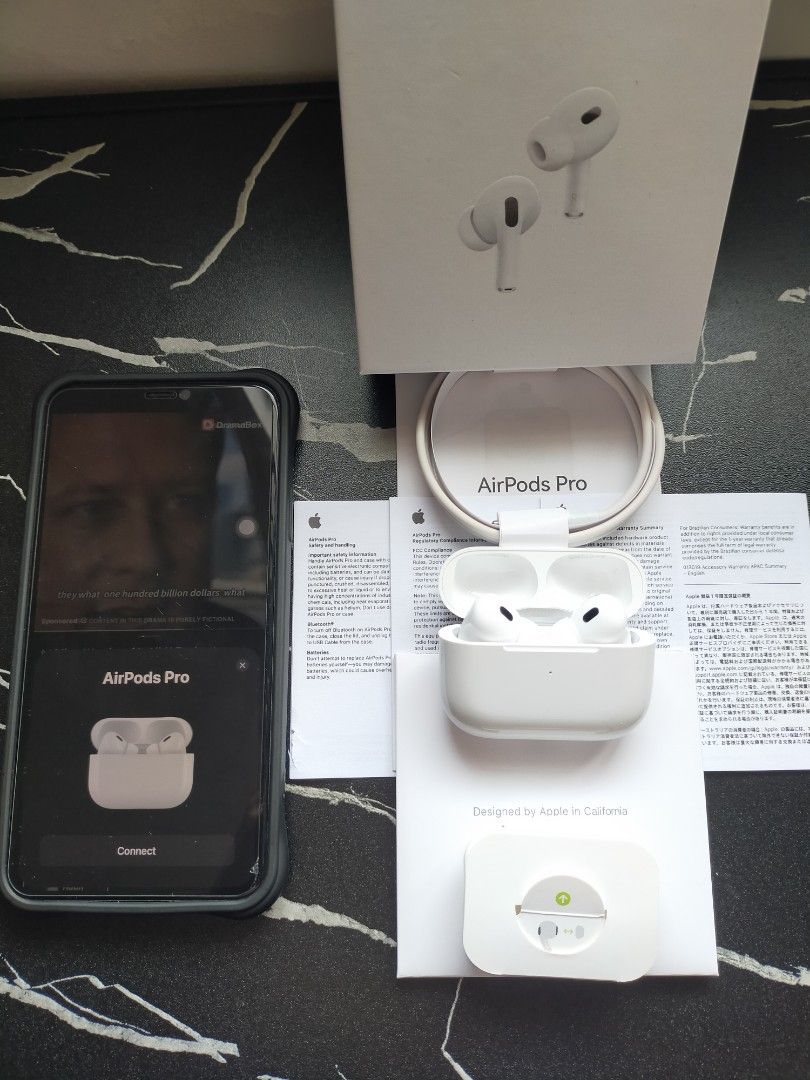 Top-Graded Airpods Pro 2nd Generation (Category: Earphones) located in Bacoor. Submitted by istocks888 (Listing ID 1456806314, Image 1). Description: (iStocks) Top-Graded Airpods Pro 2nd Generation Version 2 USB-C Top-Graded, New, No issue, Ready to use, All features are working, Pass for low-ball respect each other time, Wag nakawin ang photo if not Reseller or Wholesaler. If ano po ang nasa picture ayun po ang inclusions✅ Shipping Via Lalamove 