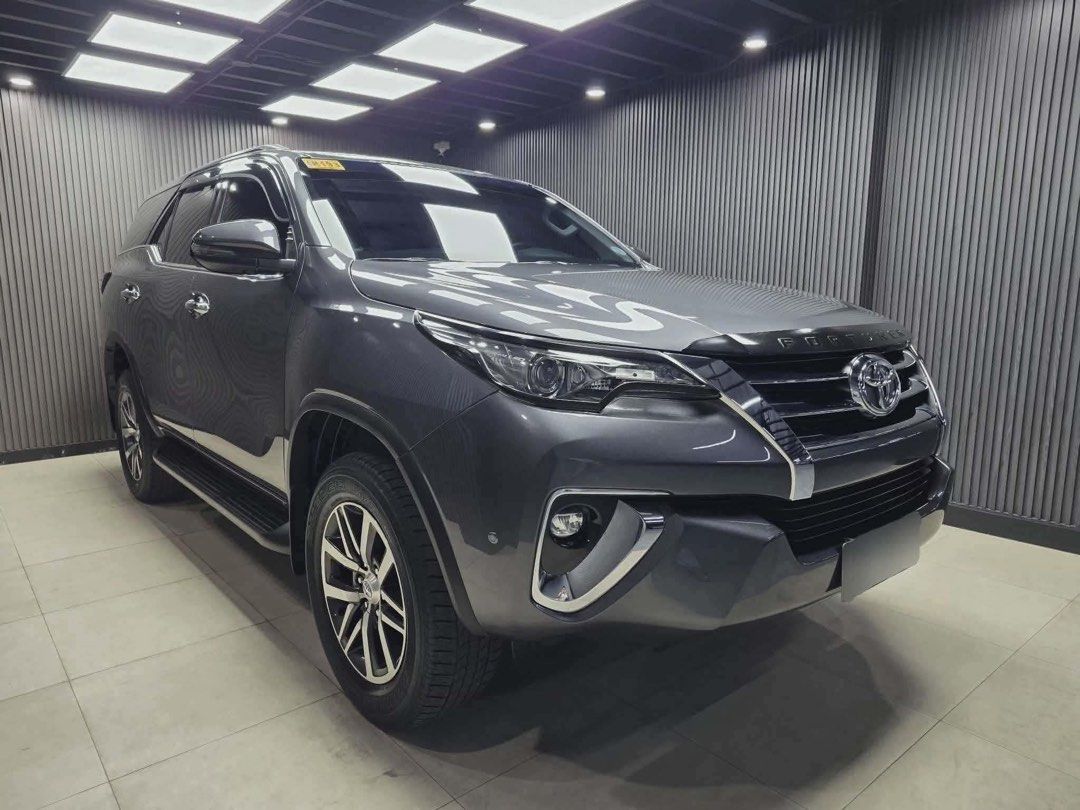 Toyota Fortuner V Auto (Category: Used Cars) located in Manila. Submitted by quality_cars (Listing ID 1456904677, Image 2). Description: FOR SALE‼️ 2019 Toyota Fortuner V Diesel Automatic Push Start Automatic Tailgate Leather Seats 69tkms mileage Ending 1 Price: 1.178m 📍White Plains Qc.