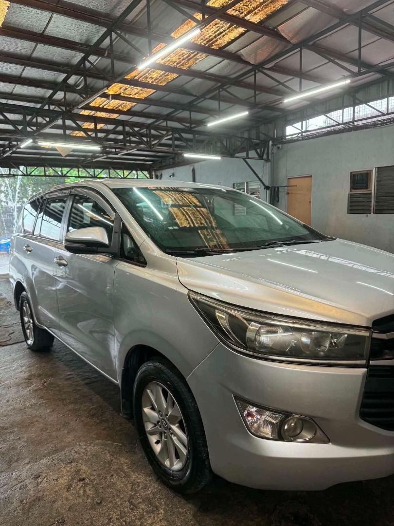 Toyota Innova (Category: Used Cars) located in Antipolo. Submitted by mcsss (Listing ID 1456947410, Image 1). Description: Innova 2.8E matic diesel 80kplus odo 2016 model registered issue nasa pic na po antipolo city may bawas sa sure buyer, pm for more info text first then call or message me here 09765565737.