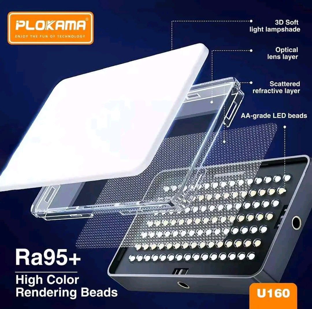 U160 Mini Rechargeable (2000mah)Panel Light (Category: Lighting & Studio Equipment) located in Manila. Submitted by ramosmarvi53163 (Listing ID 1456920333, Image 3). Description: U160 Mini Rechargeable (2000mah)Panel Light.