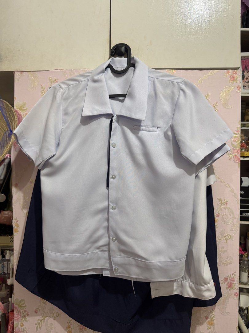 UST AB Type A Uniform (Category: Shirts) located in Pasig City. Submitted by klutter. (Listing ID 1456928656, Image 1). Description: - UST AB Type A blouse x 4 [250 each] - AB skirt x3 [250 each] - SOLD my measurements: bust: 36-38 waist: 27-28 rfs: graduated .