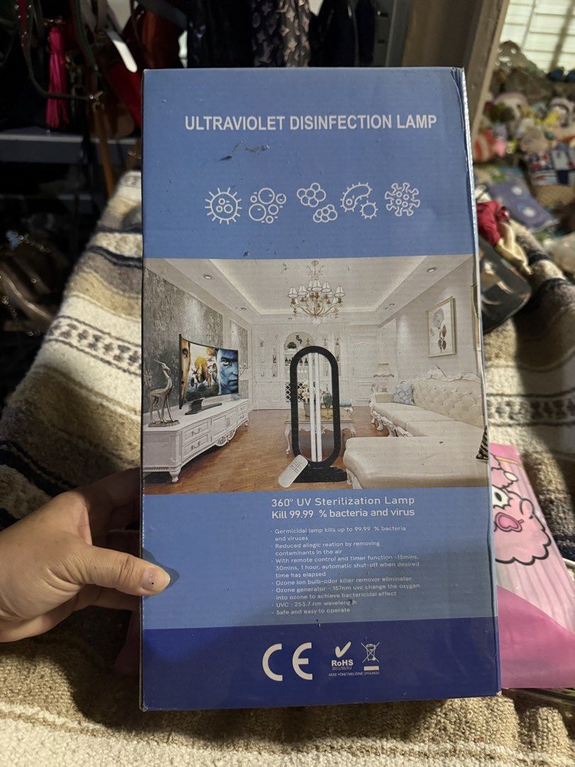 UV DISINFECTION LAMP (Category: Blu-Ray & Media Players) located in Angeles City. Submitted by migs_font29 (Listing ID 1456819103, Image 1). Description: .