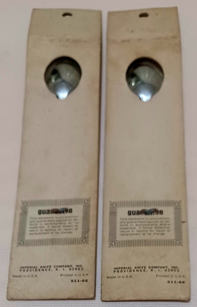 Vintage Kitchen Utensil Bundle — ALL USA + German Made! (Category: Other Kitchenware & Tableware) located in Quezon City. Submitted by wjmae (Listing ID 1456912317, Image 3). Description: ✨ What's Included: 1. 🥄 Long-Handled Iced Tea / Sundae Spoons (2 pcs) - Brand: Imperial - American made - Stainless steel, original packaging - Sleek mid-century design, sealed & pristine ✅ 🇺🇸 MADE IN USA 2. 📏 Foley Measuring Spoons (4-pc set) - Brand: Foley