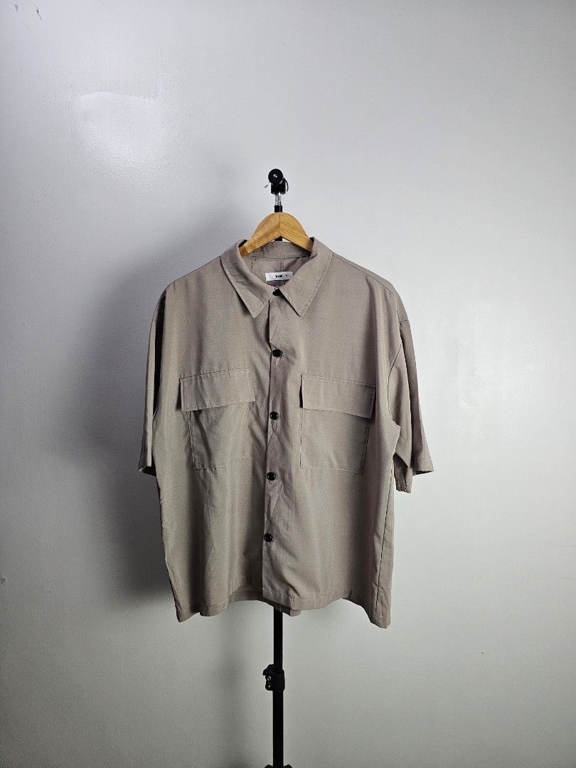 Wego Japan Open Collar Shirt (Category: Tshirts & Polo Shirts ) located in Davao. Submitted by workwear_stuff (Listing ID 1456817747, Image 1). Description: Wego Japan Open Collar Shirt Condition 9.5/10 Color Rate 9.5/10 Width 25 Length 28 M - 650.