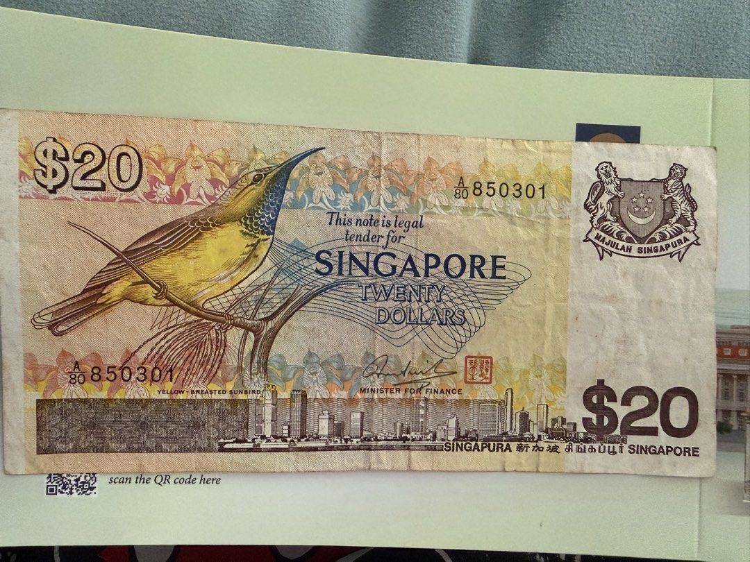 $20 old notes (Category: Currency) located in Singapore. Submitted by xyz1127 (Listing ID 1457057007, Image 1). Description: .