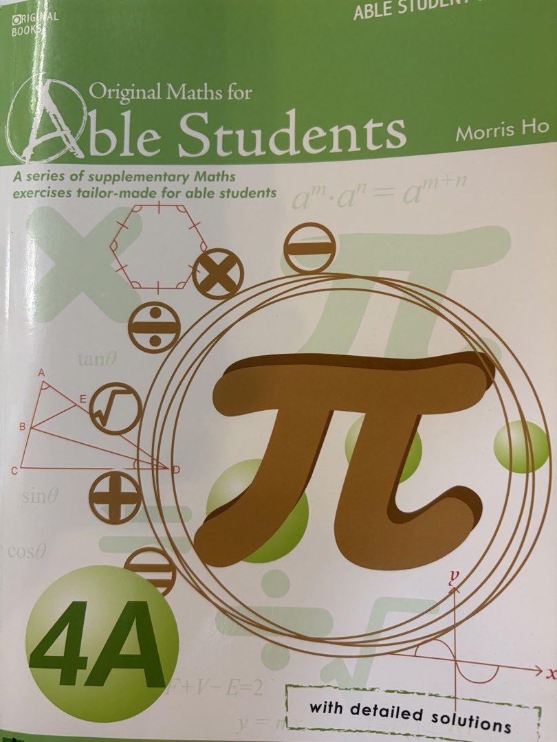 Able student maths 4A B 兩本加埋$45 （分類：補充練習）位於 Hong Kong。 由 hncyjdtgg212375 提交（商品編號 1457080943，圖片 2）。簡介： 。
