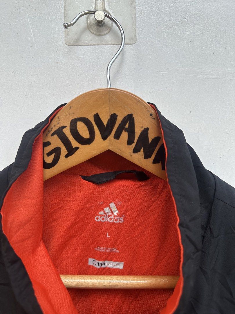 Adidas Climacool Track Jacket (Category: Activewear) located in Ozamiz City. Submitted by quick_done_deals (Listing ID 1457003700, Image 2). Description: 🛒 ** Adidas Climacool Track Jacket ** 🖤 💯 Excellent Condition 📐 Dimes: L30.5xW24 🔍 Issue: None 🎨 Color Rate: 9.5 / 10.