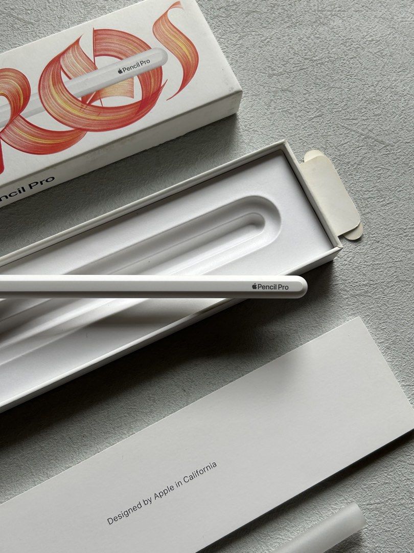 Apple Pencil Pro (Category: iPad) located in Quezon City. Submitted by apple__avenue (Listing ID 1456995949, Image 1). Description: Selling Brand new condition Apple pencil pro, Complete inclusions and with warranty. Note: See last posted picture for iPad compatibility. Meetups: SM North, Fairview, Cubao, Manila and nearbys Ships thru LBC/Lalamove.