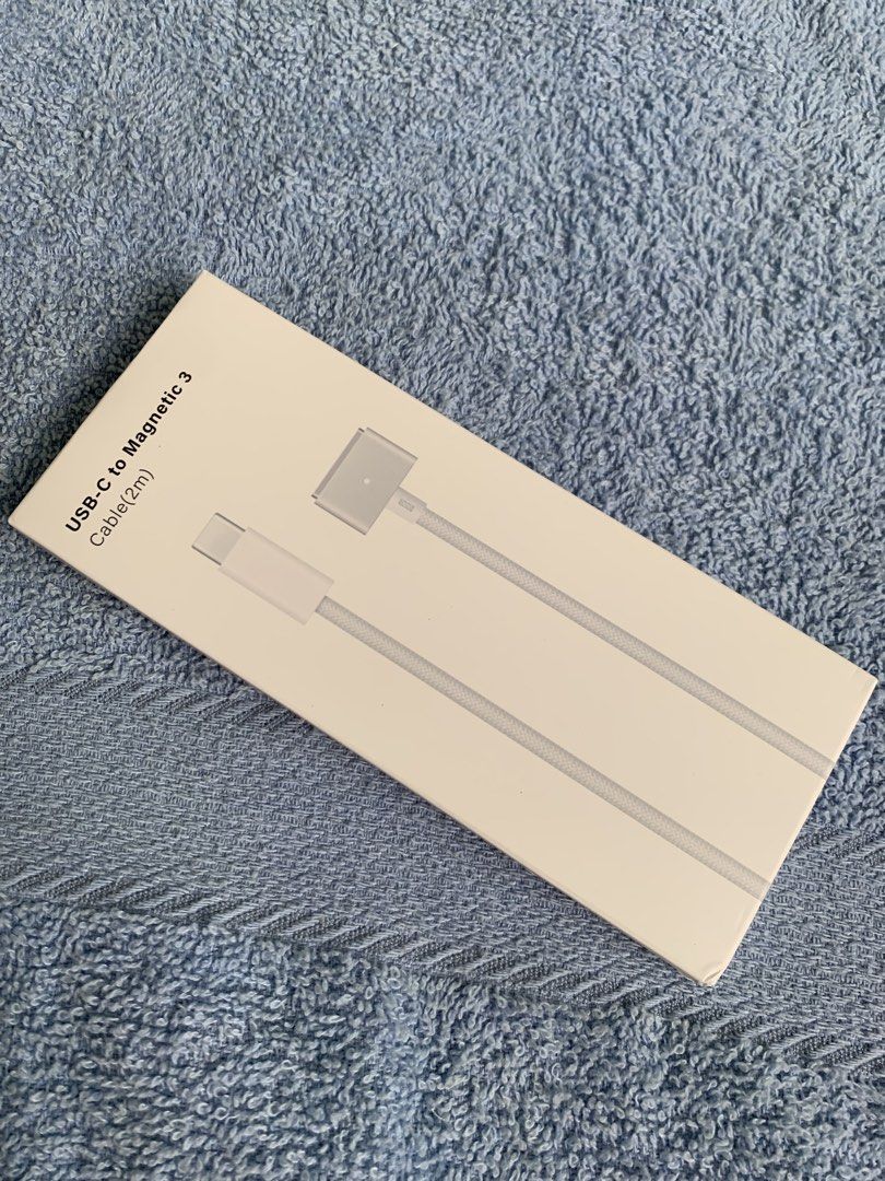 Apple USB-C To MagSafe 3 Cable (2 meters) (Category: Chargers) located in San Juan City. Submitted by ph_gadgets_hub (Listing ID 1457004851, Image 3). Description: SALE‼️ ₱1,300 USB-C to MagSafe 3 Cable (2m) - Type C to MagSafe 3 Cable❤️ Also Available: ₱1,000 30W USB-C Power Adapter ₱1,300 61W USB-C Power Adapter ₱1,500 87W USB-C Power Adapter ₱1,700 96W USB-C Power Adapter🔋 🚀We offer (same day delivery) COD within NCR/ Metro Manila, Pampanga,