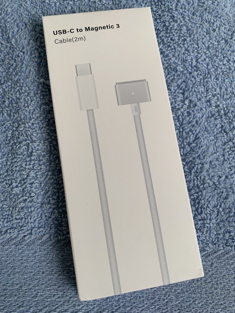 Apple USB-C To MagSafe 3 Cable (2 meters) (Category: Chargers) located in San Juan City. Submitted by ph_gadgets_hub (Listing ID 1457004851, Image 2). Description: SALE‼️ ₱1,300 USB-C to MagSafe 3 Cable (2m) - Type C to MagSafe 3 Cable❤️ Also Available: ₱1,000 30W USB-C Power Adapter ₱1,300 61W USB-C Power Adapter ₱1,500 87W USB-C Power Adapter ₱1,700 96W USB-C Power Adapter🔋 🚀We offer (same day delivery) COD within NCR/ Metro Manila, Pampanga,