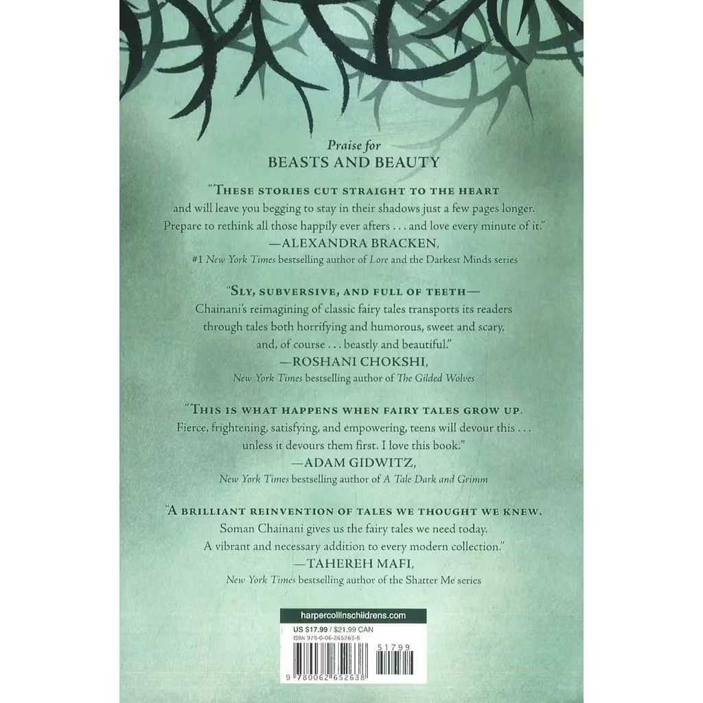 BEASTS AND BEAUTY by SOMAN CHAINANI (Category: Storybooks) located in Manila. Submitted by pixelnprintlab (Listing ID 1457061690, Image 2). Description: ✨ BEASTS AND BEAUTY by SOMAN CHAINANI ✨ 📚 100% Original | Brand New | Hardbound | Pre-Order A captivating collection of dangerous tales, perfect for fantasy and fairy tale lovers! 🐺✨ 📖 Title: Beasts and Beauty ✍️ Author: Soman Chainani 📕 Format: Hardbound 🆕 Condition: Brand New 📦 Availabili