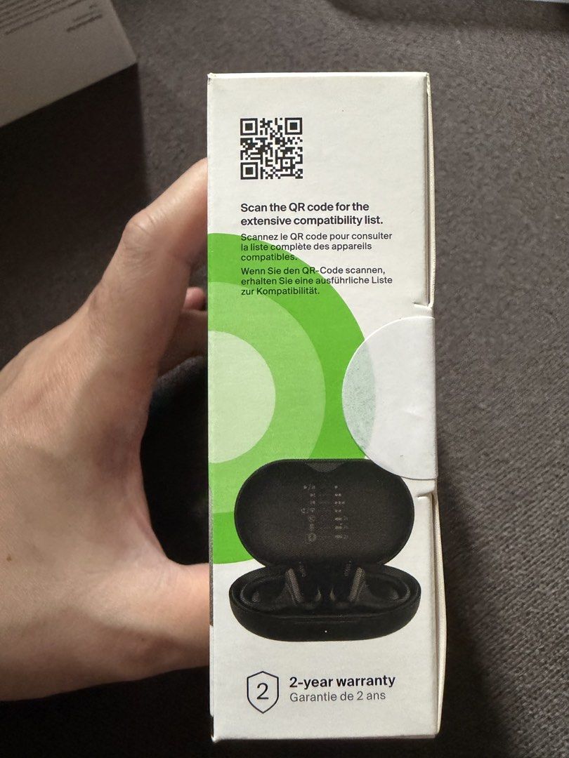 Belkin Soundform Clearfit Open-Ear Wireless Earbuds (Category: Earphones) located in Las Pinas. Submitted by filocgaya (Listing ID 1457099213, Image 2). Description: For sale Belkin Soundform Clearfit Open-Ear Wireless Earbuds Brand new and sealed Srp p2890. P2300 nalang. Preferrably for meetup at sm southmall. Can ship at buyers expense. Message me for inquiries.