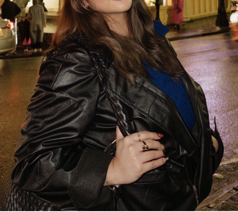 Black Faux Leather Jacket (Oversized) (Category: Coats, Jackets and Outerwear) located in Manila. Submitted by mae.rs (Listing ID 1457122641, Image 2). Description: Faux leather jacket (oversized) XL on tag, Can fit up to 2XL. Used once for a trip! In good condition. .