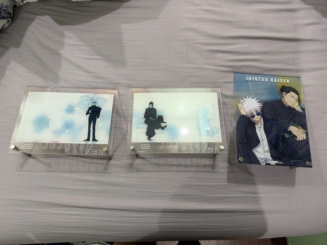 Blue Lock & JJK merch (Category: J-Wave Merchandise) located in Manila. Submitted by allen.cam (Listing ID 1457057873, Image 2). Description: Take all for 1,200 Bought from Japan! rfs: no longer interested in these Animes :(.