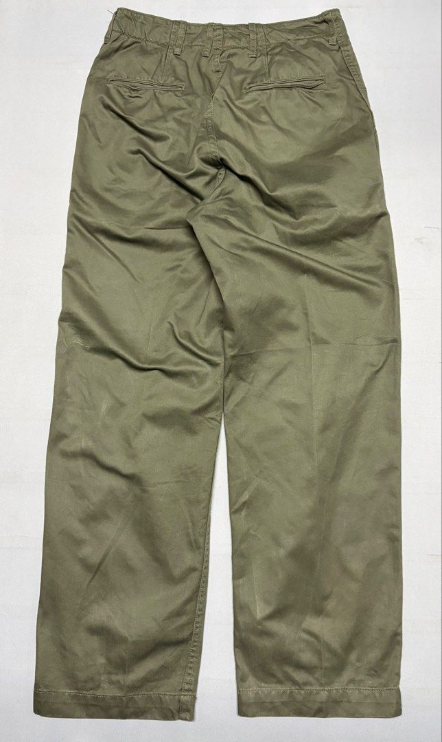BRONSON Trouser Special Herringbone Twill (Category: Jeans) located in Baguio. Submitted by viibodegaaa (Listing ID 1457002925, Image 2). Description: Item: BRONSON Trouser Special Herringbone Twill Size: 30 Waist: 14.5’ Rise: 14’ Thigh: 13’ Inseam: 30’ Length: 41’ Leg opening: 9.5’ Price: 2280 .