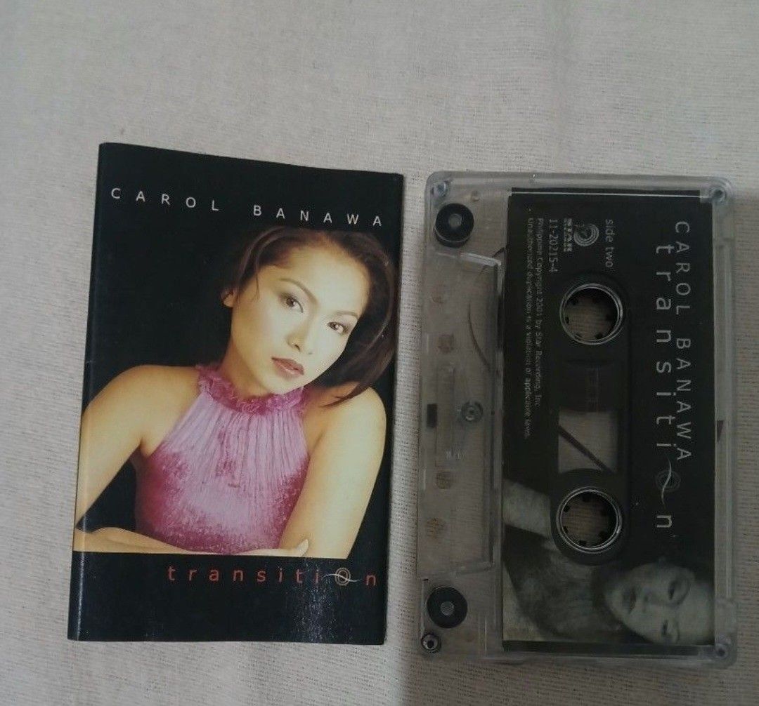 Carol Banawa Transition Cassette Tape (Category: CDs & DVDs) located in Pili. Submitted by marktoraldo (Listing ID 1457051683, Image 1). Description: lightly used . 400 php. add sf Gcash mop.