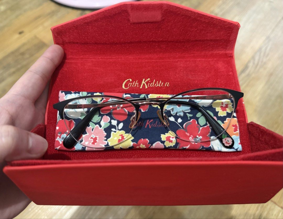Cath Kidston Eyeglasses Frame w/ Graded Lens 0.75 (Category: Sunglasses & Eyewear) located in Quezon City. Submitted by crissy_025 (Listing ID 1457095931, Image 1). Description: -Bought at EO -with Graded Lens 0.75 -Used twice / Good as new.