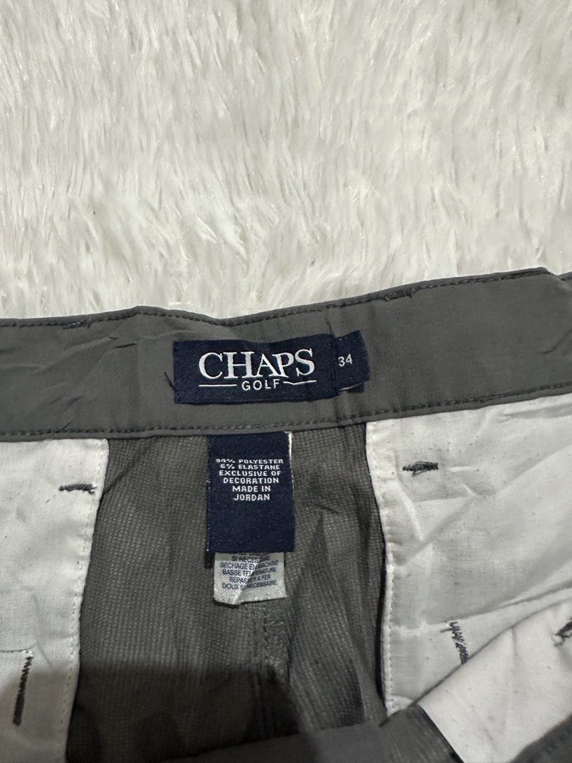 Chaps Golf Performance Cargo shorts - size 34 (Category: Shorts) located in Iba. Submitted by thriftcoyan (Listing ID 1456954706, Image 3). Description: Chaps Golf Performance Cargo shorts Size 34 on tag Length 20 Excellent to like new condition .