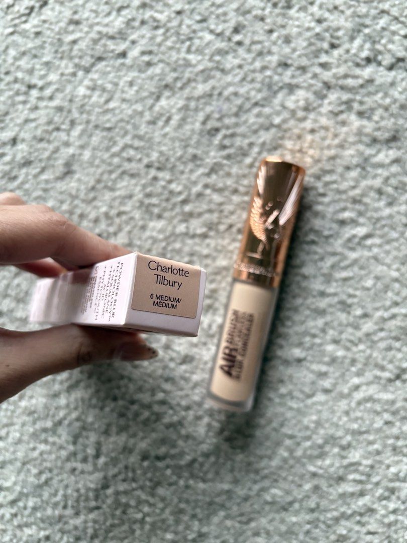 Charlotte tilbury airbrush concealer (Category: Makeup) located in Pasig City. Submitted by ___an.j (Listing ID 1457023488, Image 2). Description: swatched only, bought from mecca rfs: wrong shade.