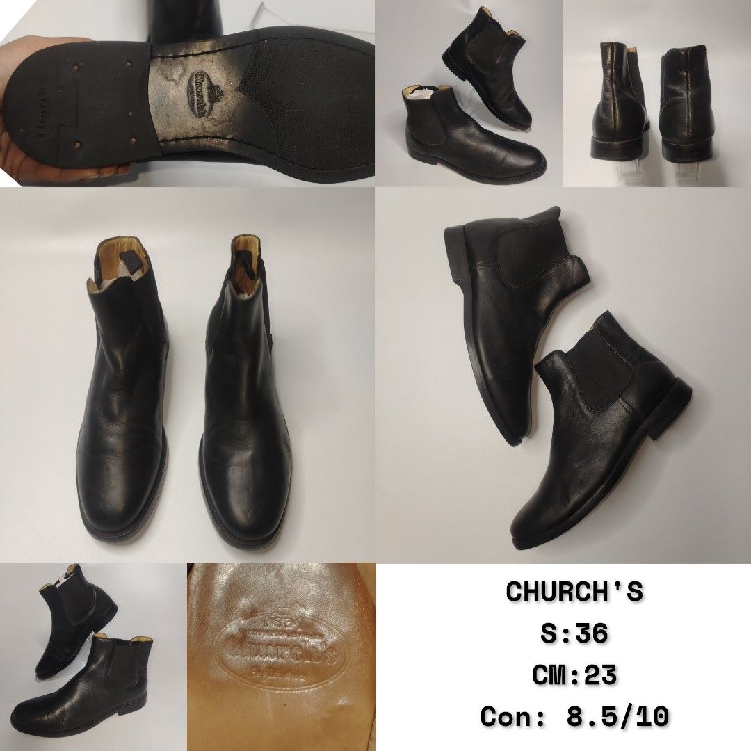 Church's chelsea boots (Category: Boots) located in San Carlos. Submitted by fashiondesancarlos05 (Listing ID 1456980035, Image 1). Description: .