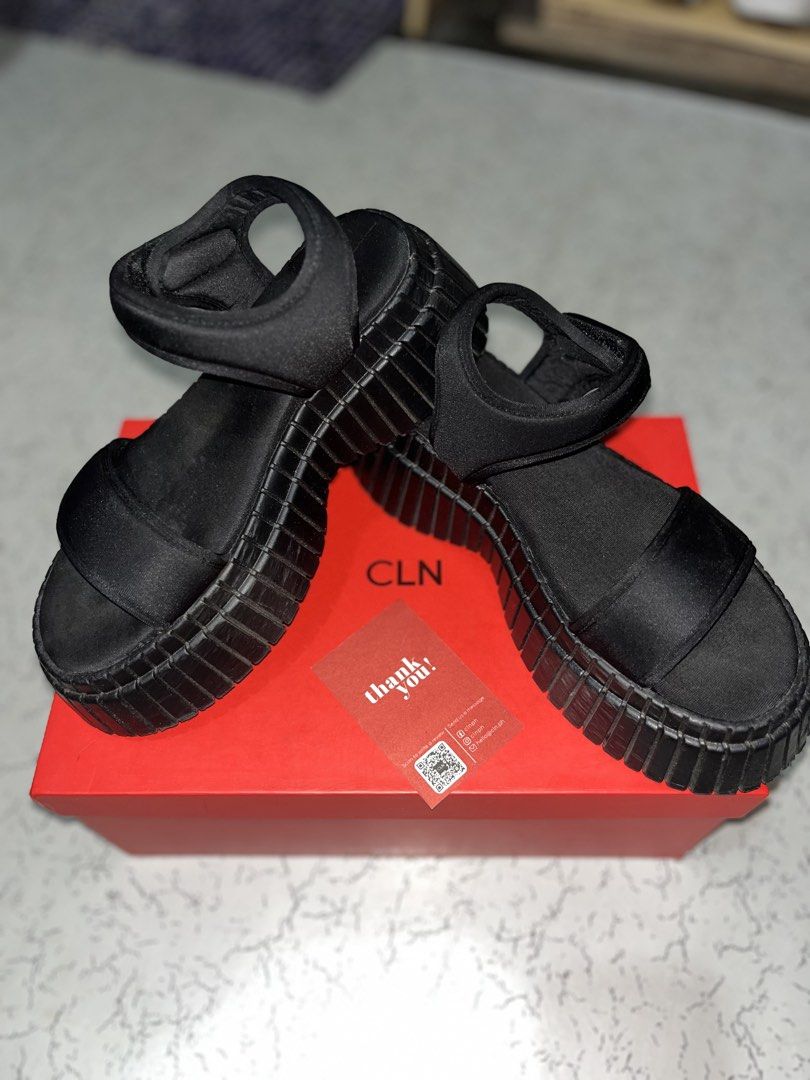 CLN Chunky Platform Shoes (Category: Sandals) located in Manila. Submitted by kiarsyyy_ (Listing ID 1457097135, Image 1). Description: Size 6 :) Good condition.