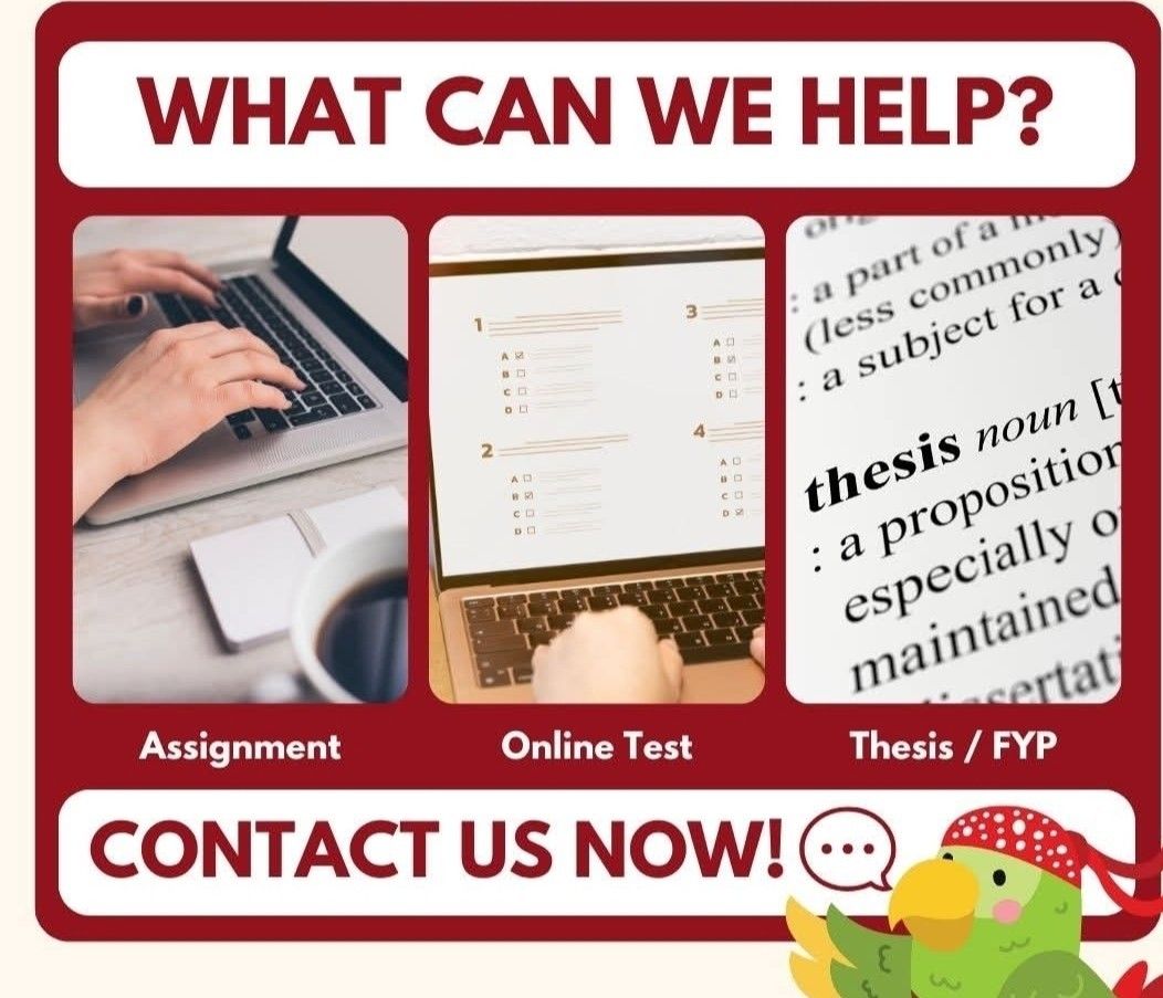 Coding, Programming , Python, Java, C++, R, Matlab, Data Analytics, PowerBi, Cyber security, Machine Learning (Category: IT & Programming) located in Singapore. Submitted by essaypro (Listing ID 1316599535, Image 3). Description: 🎓Ace Your Grades with Singapore's Premier Assignment Writing Service Tight deadlines? Difficult assignments? Contact us on WA: tinyurl.com/39dscw8 👨‍💻Professional Programming and Coding Assignment Services🌟 "Need hel