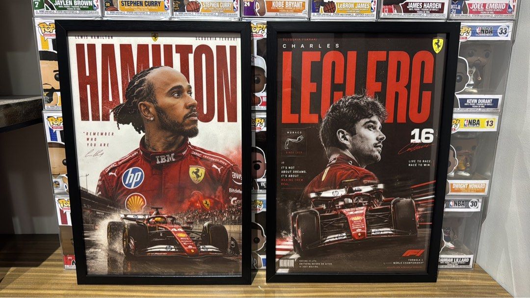 Customize F1 Ferrari Hamilton X Leclerc Framed Posted (Category: Frames & Pictures) located in Caloocan City. Submitted by _seven (Listing ID 1456959791, Image 1). Description: Customized Framed Poster Frame Size: 12x18 inches ( used on this pic) Perfect for your blank spaces or walls ✨ Available any designs you want! Available any sizes ( we also have list of sizes) Guaranteed Quality Poster and Frame Delivery or Pick up Delivery: Lalamove / Gra
