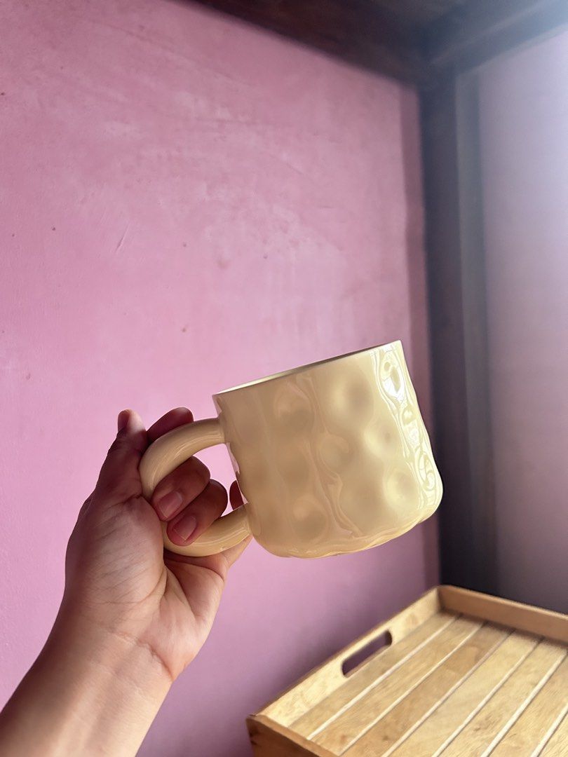 Cute Ceramic Mugs with Fun Designs and Unique Handles (Category: Coffee & Tea Tableware) located in Manila. Submitted by mayah99 (Listing ID 1457072805, Image 2). Description: Prices✨ Mug 1 - 220 2 - 220 3 - 220 4 - 220 5 - 220 6 - 120 7 - 220 8 - 200 9 - 120 10 - 200 - Set of cute ceramic mugs - Unique designs: floral patterns & fun bear faces - Positive messages like 'HAVE A NICE DAY!!' - Distinct handles: chunky and rounded options - Ideal for