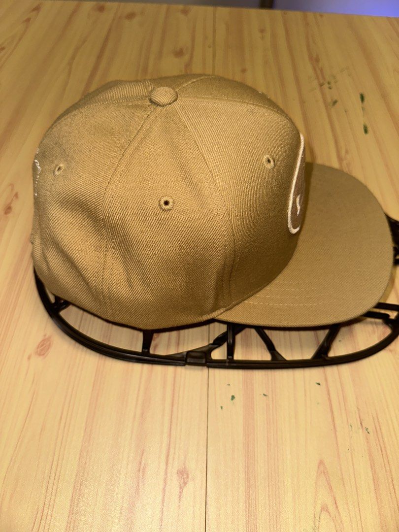 Deus Ex Machina Tan Snapback Cap (Category: Caps & Hats) located in Quezon City. Submitted by mancave_stuff (Listing ID 1456971600, Image 3). Description: - Deus Ex Machina snapback cap - Features classic Deus oval logo on the front - Script logo embroidered on the back - Adjustable snap closure for a custom fit - Ideal for everyday wear -used once only & displayed .