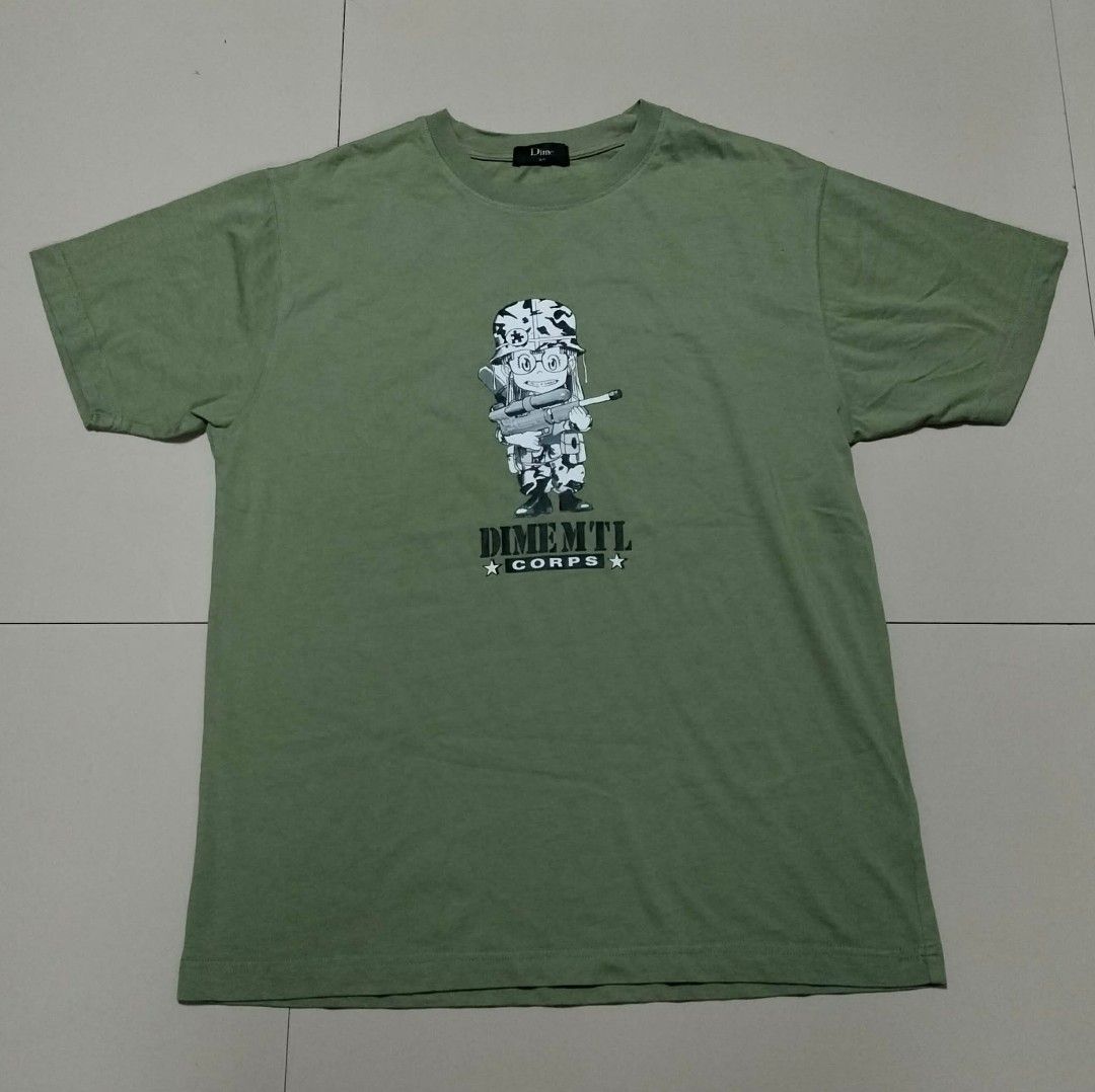 Dime tee 750 medium (Category: Activewear) located in Manila. Submitted by dmnsnl_fits (Listing ID 1457107721, Image 1). Description: thrifted item as new condition, no issue..