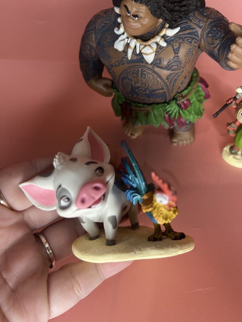 Disney Moana Friends toy figure bundle (Category: Figurines & Statues) located in Caloocan City. Submitted by snapshop_ph (Listing ID 1457014020, Image 2). Description: Sold as set.